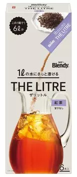 AGF Blendy The Liter Black Tea 6 бутылок x 3 коробки чайных пакетиков [Холодный чай] [Не требуется]