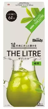 AGF Blendy The Liter Green Tea 6 бутылок x 3 коробки чайных пакетиков [Stick Tea] [Не требуется]