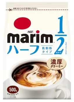 AGF Marim обезжиренный пакет 500 г x 2 пакетика порошок [кофейное молоко][кофейные сливки][запасной блок]