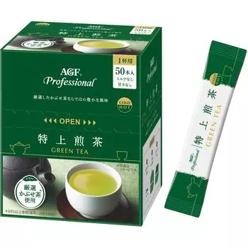 AGF Professional 50 бутылок на 1 чашку премиального чая сенча в пакетиках [Пастиковый чай] [Не требуется]