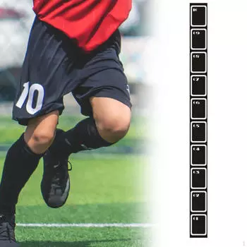 Agility Training Equipment, Laptop, Resistant, Football Feet Game Scale, Speed for 250x34x0.3CM