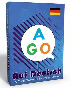 AGO Auf Deutsch Карточная игра для изучения немецкого языка, уровень 1