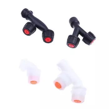 Сельскохозяйственный распылительный распылитель, одинарная/двойная насадка для сада, орошения газона, спринклер для пестицидов, инструмент для полива as the picture