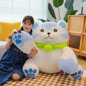 Мягкая игрушка Agudo Белый медведь Кукла Милая кукла-мяч Подушка Подарок на день рождения 35cm0.5kg