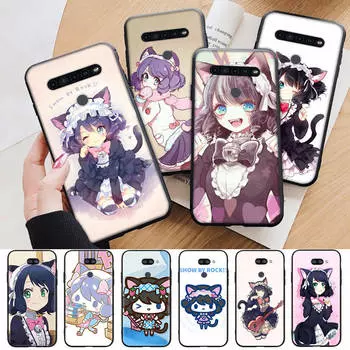 AH45 Showbyrock черный чехол для Xiaomi Poco X6 M5 M6 F5 F6 F1 C65 C55 C50 C51 C40 Redmi Note 7 8 14C A3X 13C 12C 11 10A 9C Pro Sofe Cover Xiaomi 11T гагат