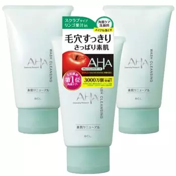 AHA Cleansing Research Очищающее средство для умывания лица Очищающее средство для снятия макияжа Отшелушивание (Оптовая закупка) (3 шт., Н)