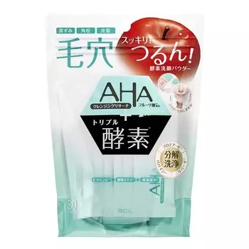 AHA Cleansing Research Powder Wash x 30 пакетов Отшелушивающий очищающий порошок для лица с ферментами 0,4 г