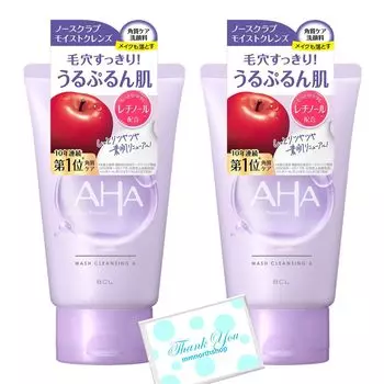 AHA Cleansing Research Wash Cleansing A No Scrub Набор из 2 шт. 120 г Facial Wash