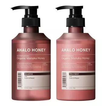 Aharo Honey Hydro Repair Gentle Shampoo Hair Treatment Set 450 мл каждый &