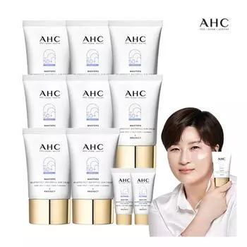 [AHC] [All Care Full of Moisture] Водный солнцезащитный крем с двойным эффектом (40мл * 8 + 7мл * 2)