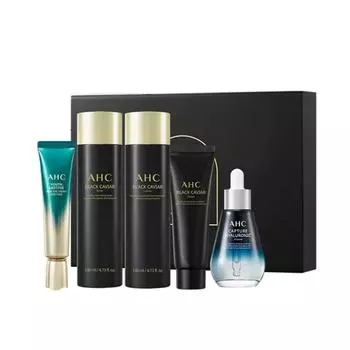AHC Black Caviar Youth Ritual Care Set + Shopping Bag