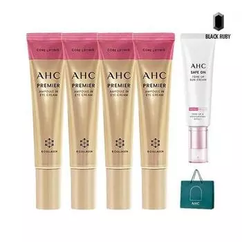 Ahc Eye CreaM SeasOn 12 40Ml X4 + Safe On tOne Up Sun CreaM 50Ml + Shopping Bag M S18086658 unitary/20