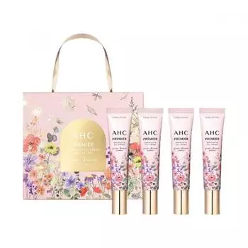 AHC Крем для глаз 12 сезон Garden Bouquet Edition Подарочный набор 40мл 4шт+сумка для покупок
