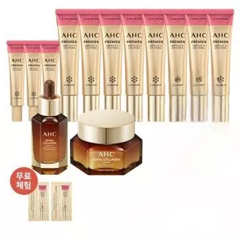 AHC Крем для глаз Premier Ampoule, 8 x 40 мл + 3 x 12 мл + 2 пробника + 2 вида Royal Collagen
