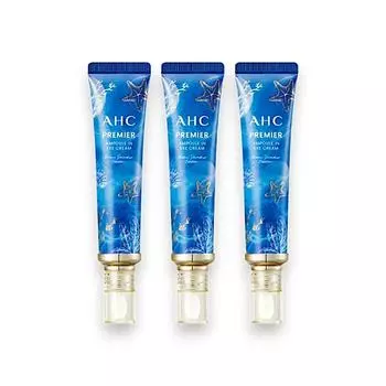 [AHC Крем для кожи вокруг глаз Ампула Ocean Paradise Edition 40 мл x 3