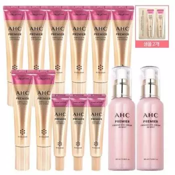 AHC Крем для век Season 12 Premier Ampoule 40 мл 8 шт. + 12 мл 3 + пробник 2 + укрепляющий крем... AHC Season 12 832 Firming Mists/20