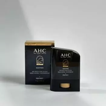 AHC MASTERS Air Rich Sunstick 14g SPF50+ PA++++, корейская косметика, Kbeauty,образец