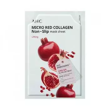 AHC Micro Red Adhesion Collagen Mask Sheet 1 лист