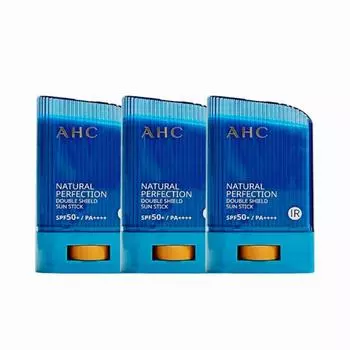 AHC Natural Perfection Double Shield Sun Stick, 14g, 3 pieces