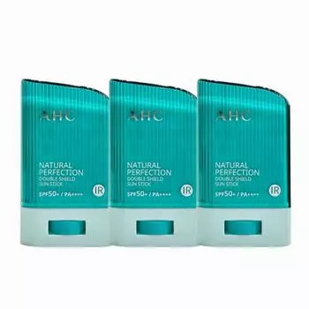 AHC Natural Perfection Sun Stick 22g SPF50+/PA++++, 3 pcs.