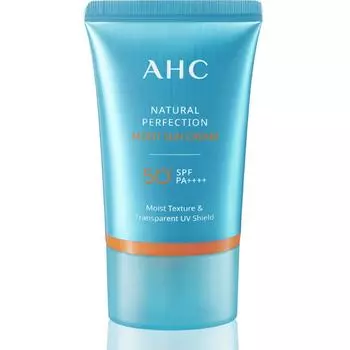 AHC Natural Perfection Увлажняющий солнцезащитный крем SPF50 + PA++