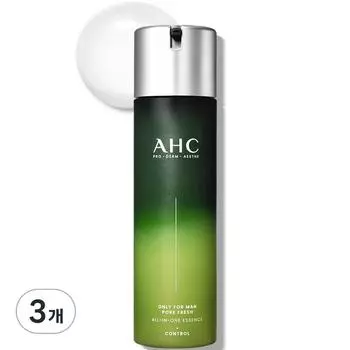 AHC Only for Men Pore Fresh All-in-One Essence, 200 мл, 3 шт.