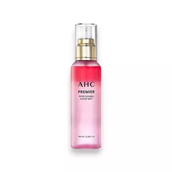 AHC Premier Rose Double Glow Mist 100 мл - увлажняющий и осветляющий спрей для лица