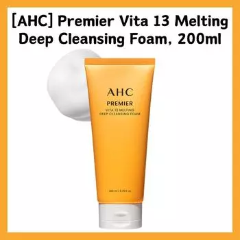 AHC Premier Vita 13 Melting Deep Cleansing Foam 200ml AUTHENTIC STORE