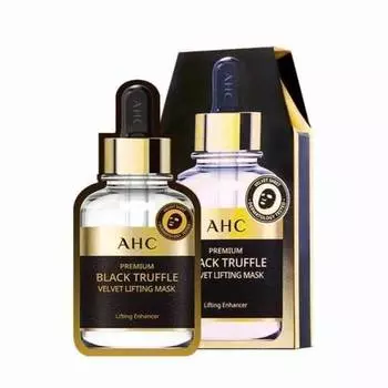 AHC Premium Black Truffle Velvet Mask 30ml*5ea, Увлажняющая, Kbeauty, Корейская косметика, пробник