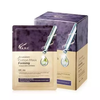 AHC Premium Cotton Mask Укрепляющая маска 28 мл * 25 шт.