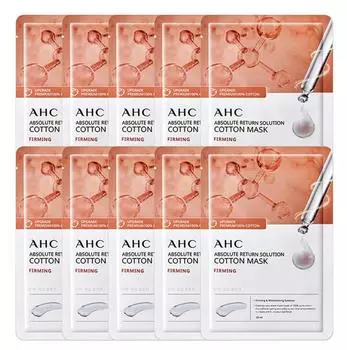 AHC Premium Cotton Mask Укрепляющая маска 28 мл * 10 шт.