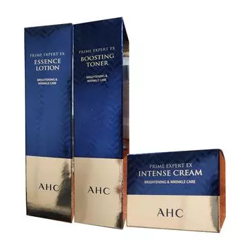 AHC Prime Expert EX Boosting Toner 130 мл + Лосьон 130 мл Крем 50 мл, 1 набор