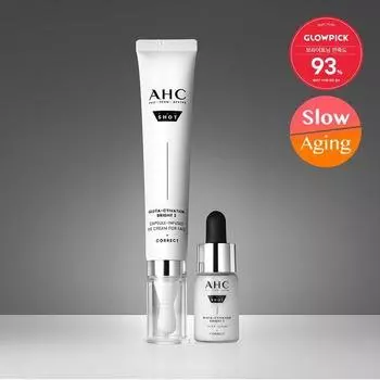 AHC Pro-Shot Gluta Bright крем для глаз для лица 30 мл, специальный (+сыворотка 10мл)