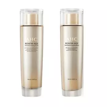 AHC Renew Age Total Nourishing Toner + Balancing Emulsion 2 Type Basic, 1 набор