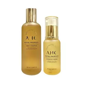 AHC Эссенция Royal Propolis 100 мл x 1 + Сыворотка Propolis 30 мл x 1, 1 набор