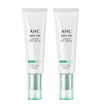 Солнцезащитный крем AHC Safe On Essence SPF50 + PA ++++, 50 мл, 2 шт.