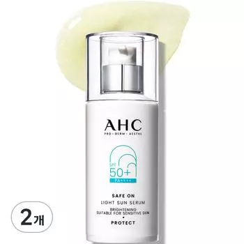 AHC Safe-On Light Sun Serum SPF50+ PA++++, 40 мл, 2 шт.