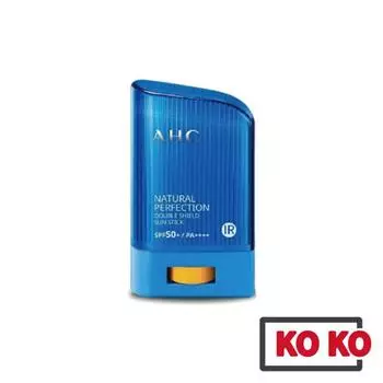 AHC Солнцезащитный карандаш Natural Perfection Double Shield 14 г 22 г Sun Stick 14g (Blue)