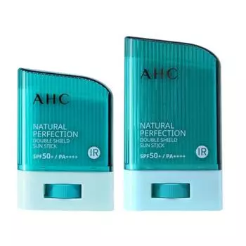 [AHC] Солнцезащитный стик Natural Perfection Double Shield 14г/22г (зеленый) 14g