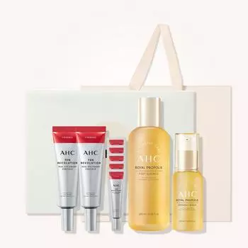 AHC Ten Revolution Real Eye Cream for Face Firming Ritual Set