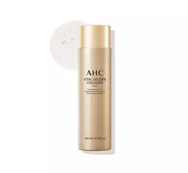 AHC Vital Golden Collagen Toner, 140ml