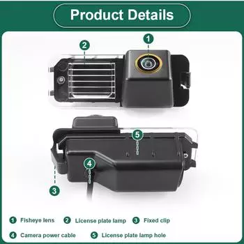 AHD1080P 1000TVL Автомобильный номерной знак камера заднего вида для Volkswagen VW Beetle Polo Bora Jetta Golf Passat CC Magotan Skoda Yebi