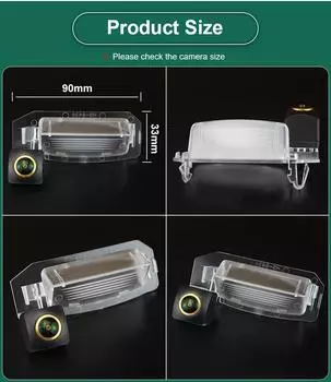 AHD1080P 170° Fish-eye камера заднего вида для Mitsubishi Outlander Lancer Sportback i-MiEV 5D Hatchback Xpander