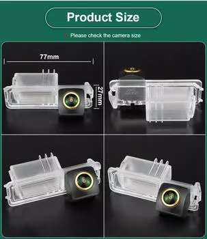 AHD 1080P 170° Fish-eye Lens Car Rear View Reverse Backup Camera For VW Scirocco R/GTS 2008-2018 POLO GT 6C 2012-2017 Hatchback