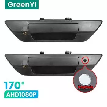 AHD 1080P 170 ° Пикап черная камера заднего вида для Toyota Hilux revo 2015 2016 2017 2018 ночного видения BGFA-CVBS720PAHD720