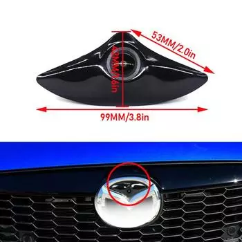 AHD 1080P Fisheye CCD Автомобильная камера переднего вида для парковки с положительным логотипом для Mazda 6 M6 Atenza CX-5 CX5 2013~2015 2016 2017 2018 2019 CVBS 1080x720P