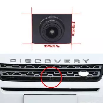 AHD 1080P Fisheye CCD Автомобильная передняя камера для парковки с положительным логотипом для Land Rover Range Rover Sport Evoque LRX L538 L405 L494 CVBS 1080x720P