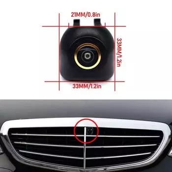 AHD 1080P камера переднего вида с логотипом для Mercedes Benz E-класса W212 S212 E200 E250 E300 E350 E400 E550 E63 AMG 2013~2016 автомобилей CVBS 1080X720P
