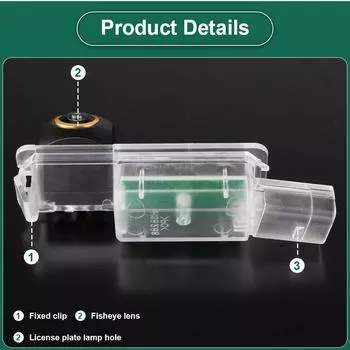 AHD 1920x1080P Fish-eye Автомобильная камера заднего вида для VW Golf Passat Seat Lbiza MK3/MK4/MK5 Toledo Altea XL Leon