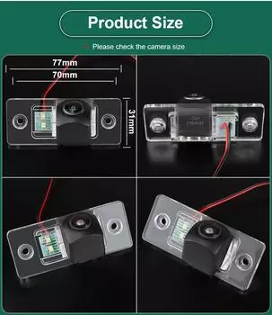 AHD 1920x1080P Fisheye Автомобильная камера заднего вида для Volkswagen VW Jetta Bora Polo Golf MK4 A4 MK5 A5 Golf 4 5